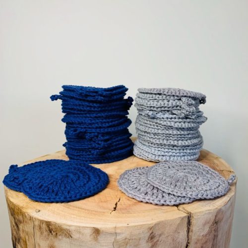 GesigSKROPPIE in navy {100% Katoen}