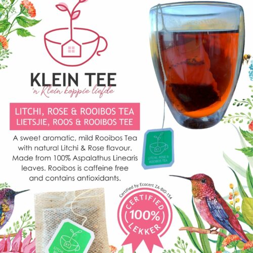 Lietsjie, Roos & Rooibos Tee/Tea (20)