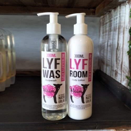 Lyfwas en Lyfroom Pakket 300ml – Lelie & Lenteblom
