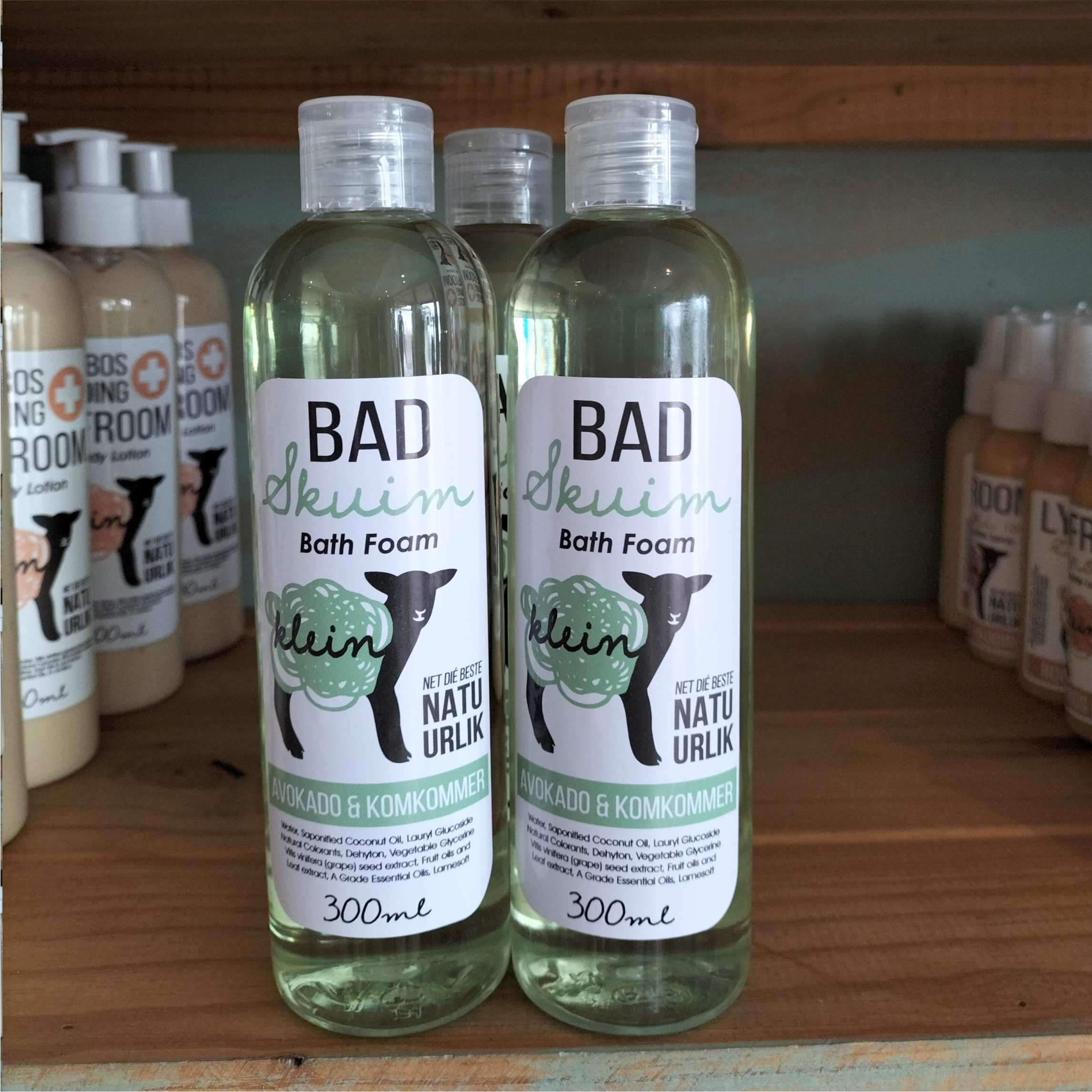 Badskuim 300ml - Avokado & Komkommer