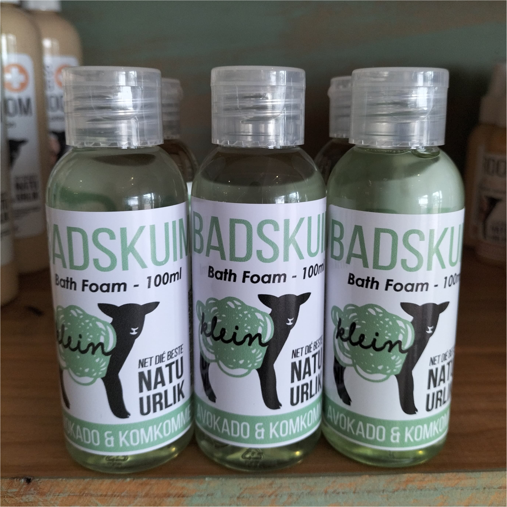 Badskuim 100ml - Avokado & Komkommer