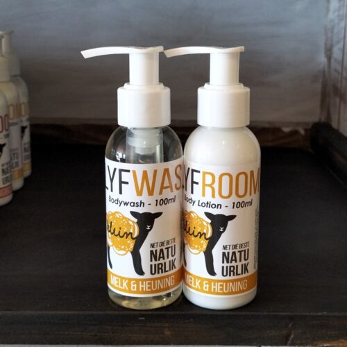 Lyfwas en Lyfroom Pakket 100ml – Melk & Heuning