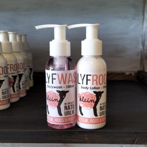 Lyfwas en Lyfroom Pakket 100ml – Lietsjie, Roos & Rooibos
