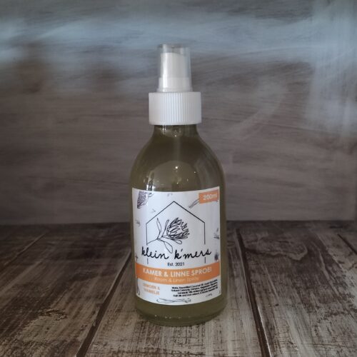 Kamer&Linne Sproei 200ml – Lemoen & Vanielje