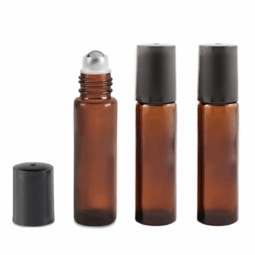 Essensiële Olie Rollers – 10ml (Amber – Enkel Roller)